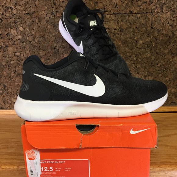 Nike Other - Nike Men's Free RN 2017 Running Shoes, 12.5